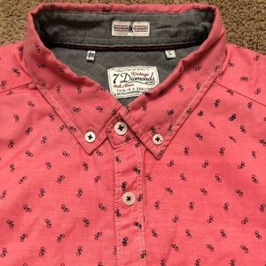 Vintage 7 diamonds Men’s long sleeve Shirt